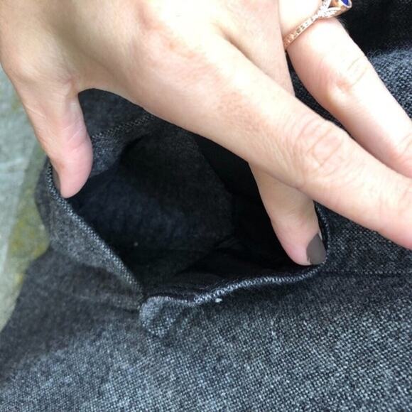 Club Monaco Wool Blazer Front Flap Pocket Grey 0 - Picture 4 of 7